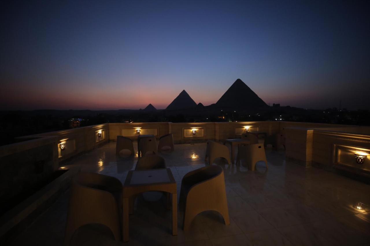The Lotus Guest House - 3 Pyramids View Kairó Kültér fotó